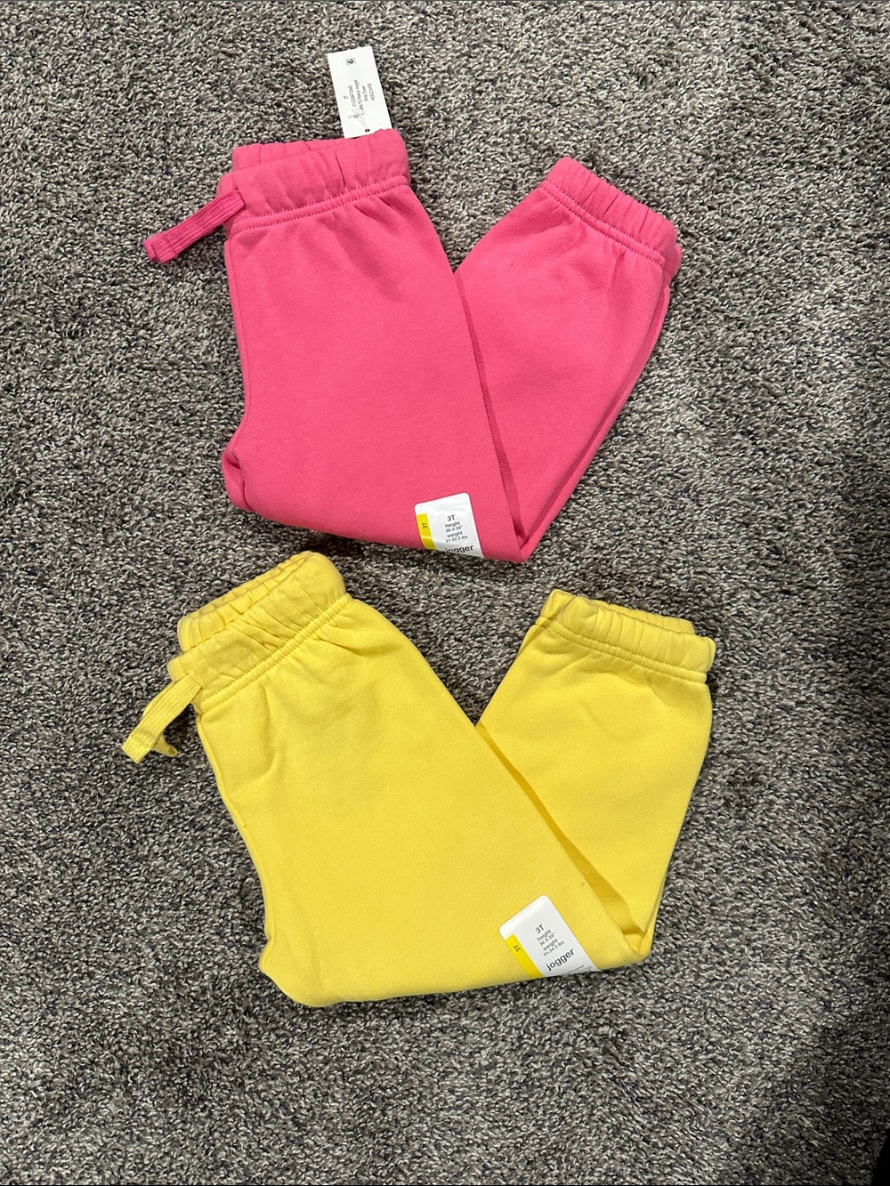 wonder nation Hot Pink & Yellow Joggers